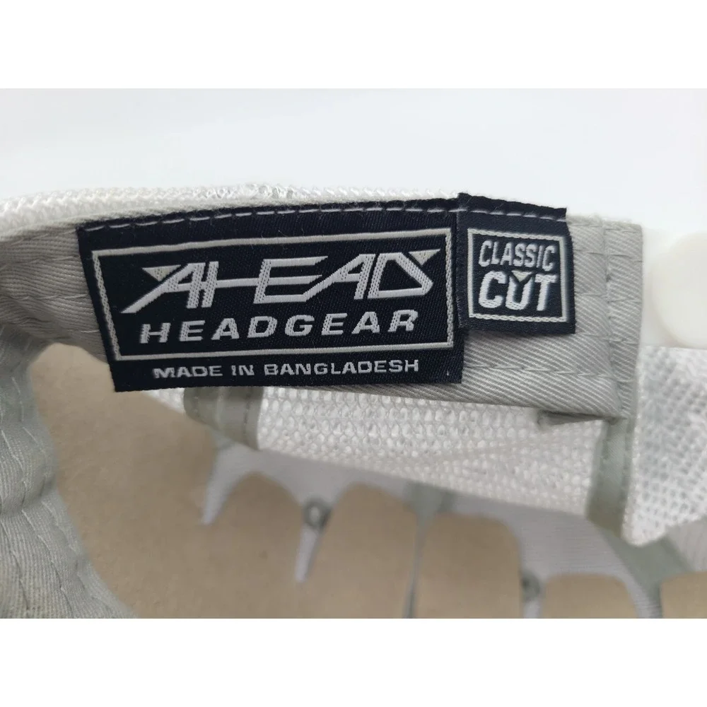 Triumph Brand Ahead Headgear Mesh Trucker Snapback Hat Cap Men Women Gray White‎